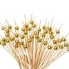 200 Disposable Fruit Skewers, Bamboo Skewers, Flower Skewers, Fruit Forks, Creative Art Toothpicks, Cocktail Skewers, Sandwich Skewers, Fruit Inserts,