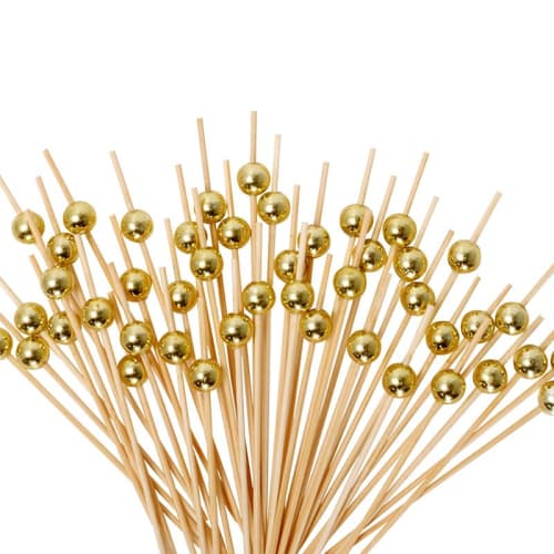 200 Disposable Fruit Skewers, Bamboo Skewers, Flower Skewers, Fruit Forks, Creative Art Toothpicks, Cocktail Skewers, Sandwich Skewers, Fruit Inserts,