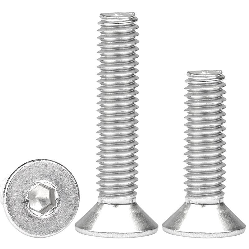 Винт с плоской шестигранной головкой из нержавеющей стали 316 M3-M8