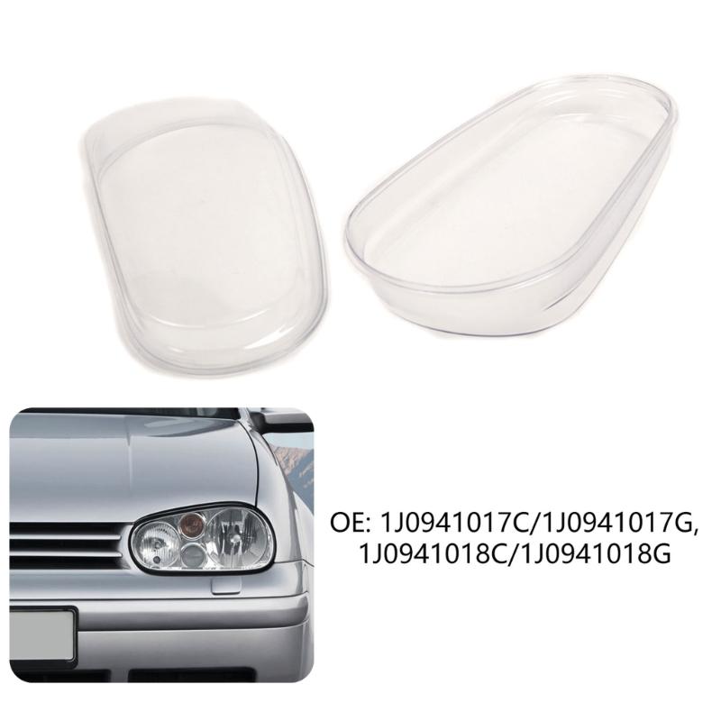 1 пара пластиковых линз фар 1J0941017C 1J0941017G 1J0941018C 1J0941018G для Mk4 Golf Замена крышки фары