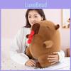 Capybara Stretchable Sugared Gourd Plush Toy Cute Fabric Doll Birthday Animal