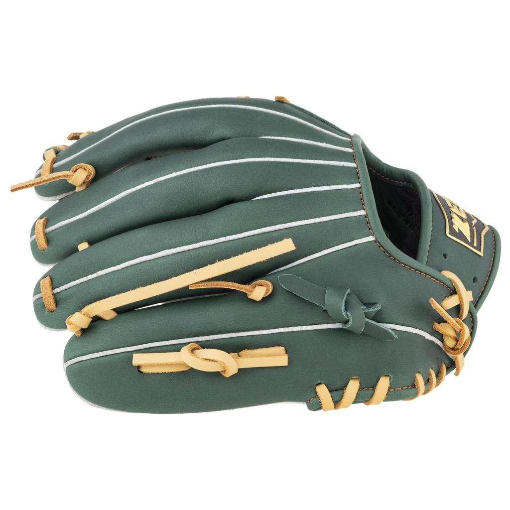 ZETT Youth Soft Steer Baseball D Green x Pastel Size L heights BJG742640 Glove, All-Around, Right-Handed Throw, Brown, (For 140-155cm),