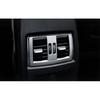 For 2013- BMW 3 4 Series GT Silver Steel Rear Air Outlet Vent Frame Trim 1X