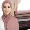 Muslim Modal Hijab Rayon Cotton Shawls For Women Plain Scarf Big Size Muslim Headscarf Wraps Islamic Turban Headband Foulard
