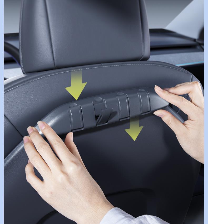 Compatible Tesla Model Y Rear Seat Storage Hook - Refresh Model Accessory