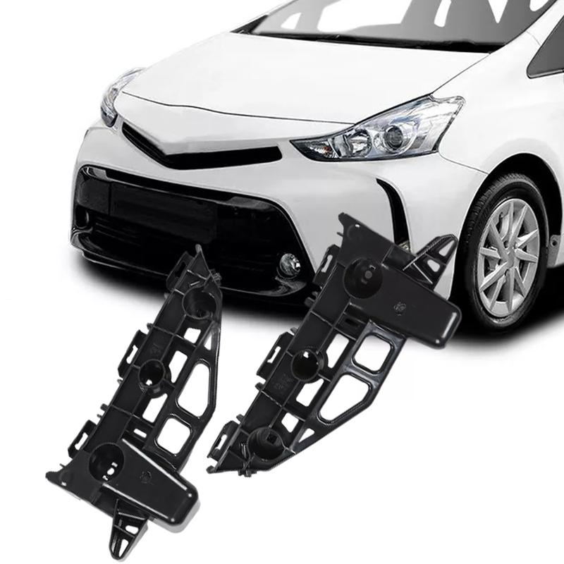For Toyota Prius V 2012 2013 2014 2015 2016 2017 2018 RH+LH Car Front Bumper Support Bracket Retainer 5211647030 5211547030
