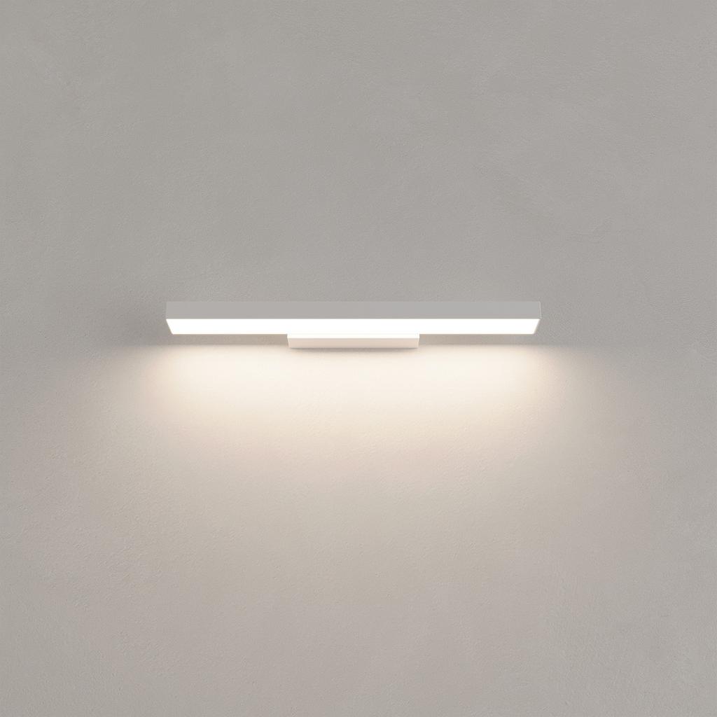Kinkiet Łazienkowy Nad Lustro Biały Liniowy 42 Cm Zmienna Barwa Led 12W Aqua Light Prestige