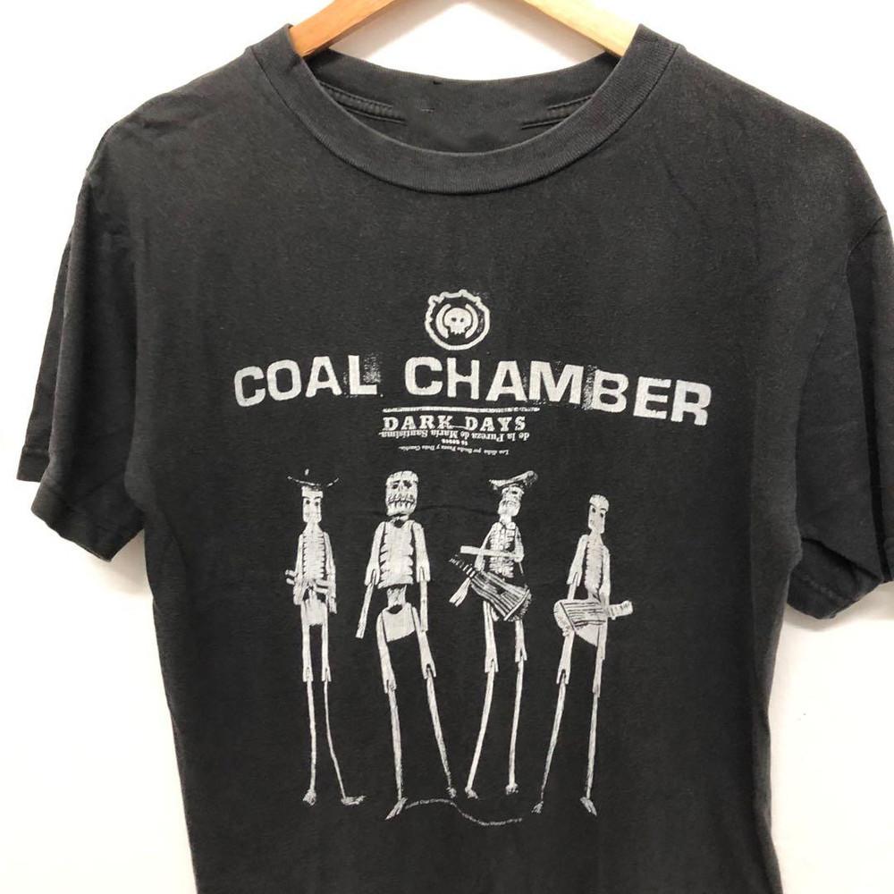 2002 Coal Chamber Dark Days Подарок для фаната Размеры от S до 5XL Футболка GC1412 Унисекс футболка