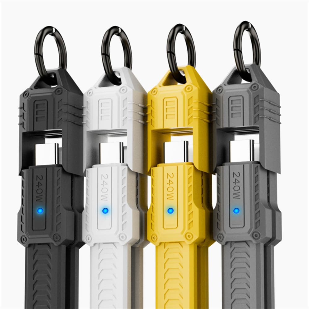 Xiwai 80 Гбит/с Короткий к USB Плоский FPC с Колпачком на Ремешке USB Thunderbolt 13 см Кабель USB-C 5.0, Тонкий, 240 Вт, 16K@30 Гц, 8K@60 Гц, 5K, Ремешок, Цепочка, Крышка, 4.0,