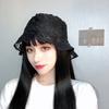 Sweet Cute Lace Hat Hollow Flower Bucket Hat Fashion Women Fisherman Hat Breathable Sunshade Sunscreen Hat