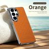 Luxury Grid Phone Case S26 Ultra S25 S24 S23 Anti-Scratch Shockproof Protective Cover