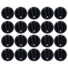 20PCS 8mm Universal Kitchen Range Control Knob ABS for Gas Stove Microwave Oven Water Heater