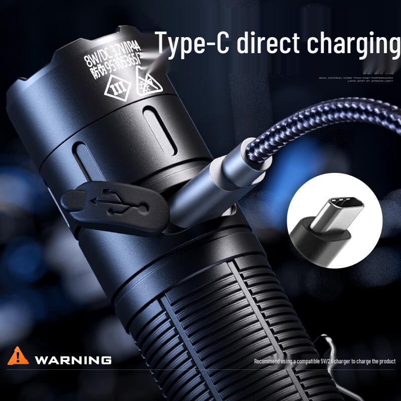 SupFire A15 Portable USB Rechargeable LED Flashlight