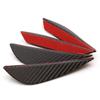 Роскошный стайлинг автомобиля 4 шт. Универсальный комплект накладок на губу переднего бампера, воздушные ножи для шикарного вида