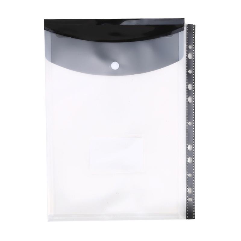 6/12 шт. Прозрачный ПП пакет для хранения файлов А4 Бизнес Большой вместимости Пакет для документов Папка для файлов Пакет для файлов Прозрачный Прозрачный Конверт Папка для файлов Папки для счетов