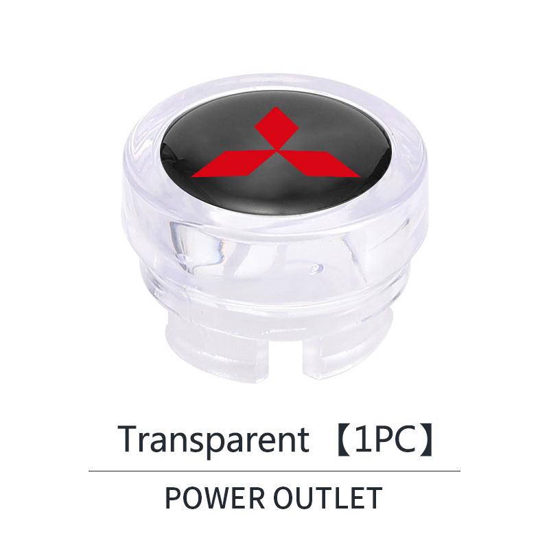 Car Cigarette Lighter Cover DustProof Cover Dustproof Cap Plug Fit For Mitsubishi Outlander Pajero Sport Lancer ASX L200 Eclip