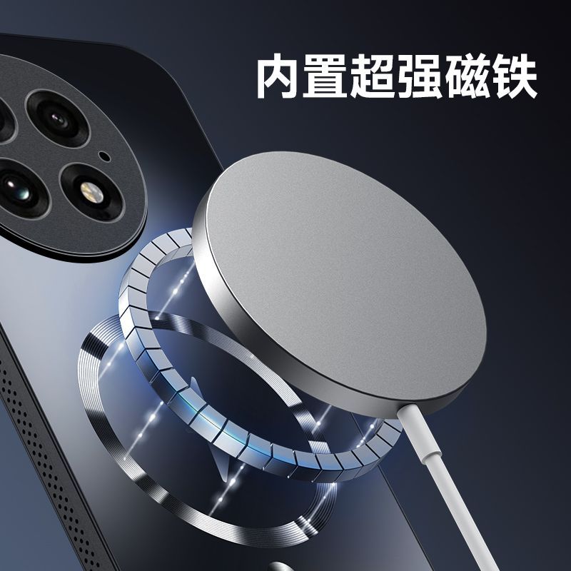 Для OnePlus 13 13R ACE 5 Pro Чехол Жесткий Матовый Магнитная беспроводная зарядка Защита Объектива Задняя Крышка Чехол Для Ван Плюс 13 12 Корпус