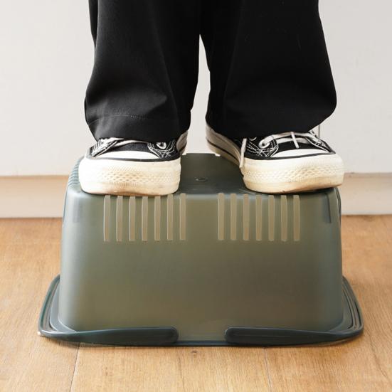 Полая корзина для душа с ручками из полипропилена, несколько дренажных отверстий, корзина для душа, офисные принадлежности