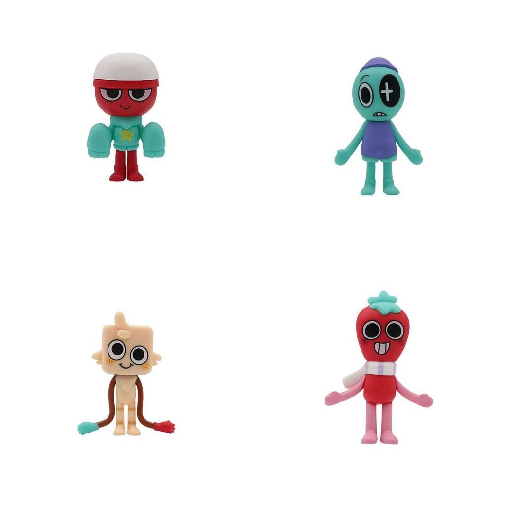 World Cute Dandys Pvc Doll Figurine Set Of 8 Anime Character Perfect Home Decor