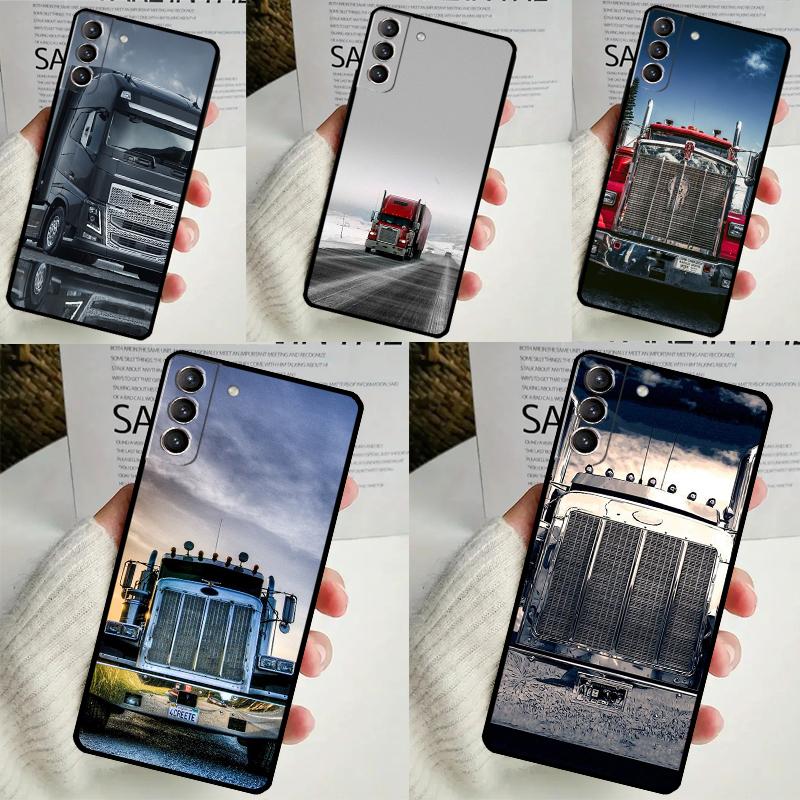Крутой чехол для тяжелого грузовика для Samsung Galaxy S23 S24 Ultra S8 S9 S10 S22 Plus Note 10 20 Ultra S20 S21 FE