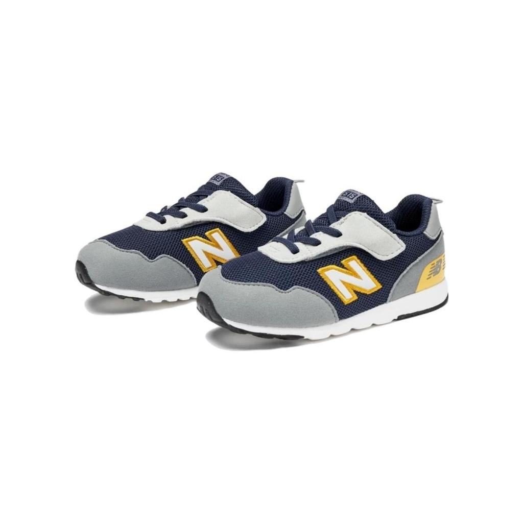 New Balance NB 515 Универсальные Низкие Детские Кроссовки Против Пинания Цвет Асфальтовый Серый Для Младенцев и Малышей NW515FY