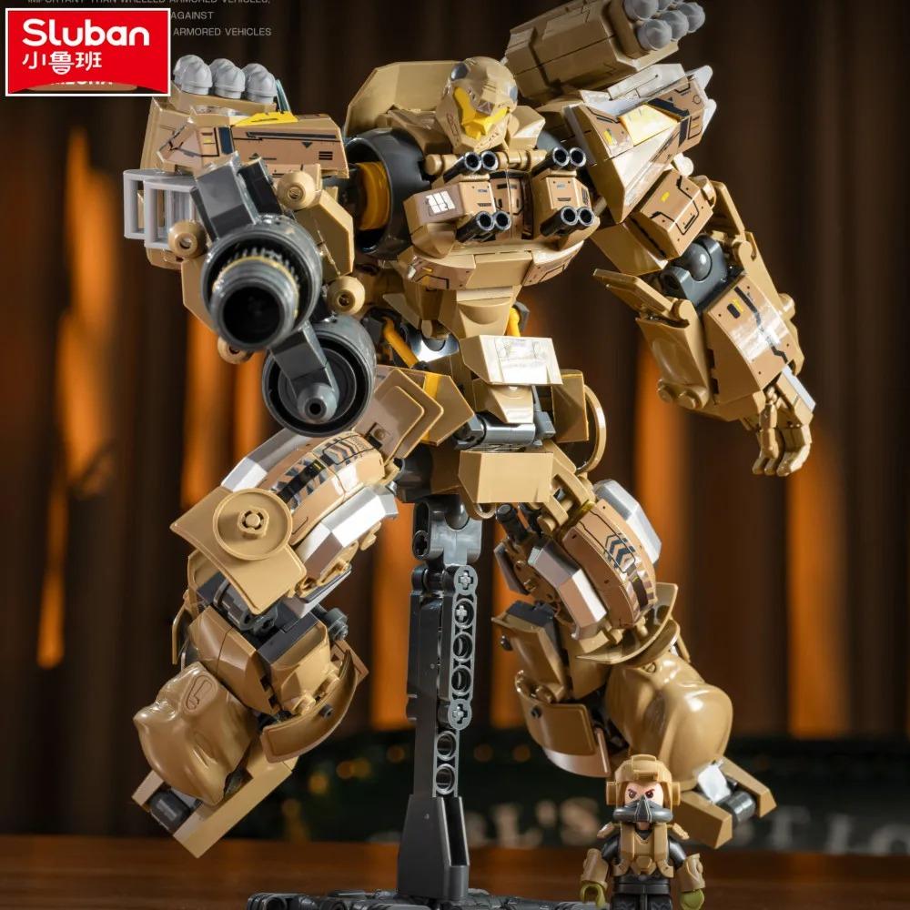 581Pcs Artillery Mobility Robot Model Kit Future Wars Armed Support Educational Building Blocks Set for Children Designer Toy
