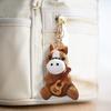 Doll Keychain Cartoon Style Violin Horse Shape Doll Figurine Keys Backpacks Cars