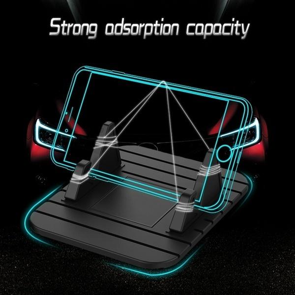 Anti-slip Car Silicone Holder Mat Pad Dashboard Stand Mount For Phone Holder Car Easel For Cars Interior Spare Parts