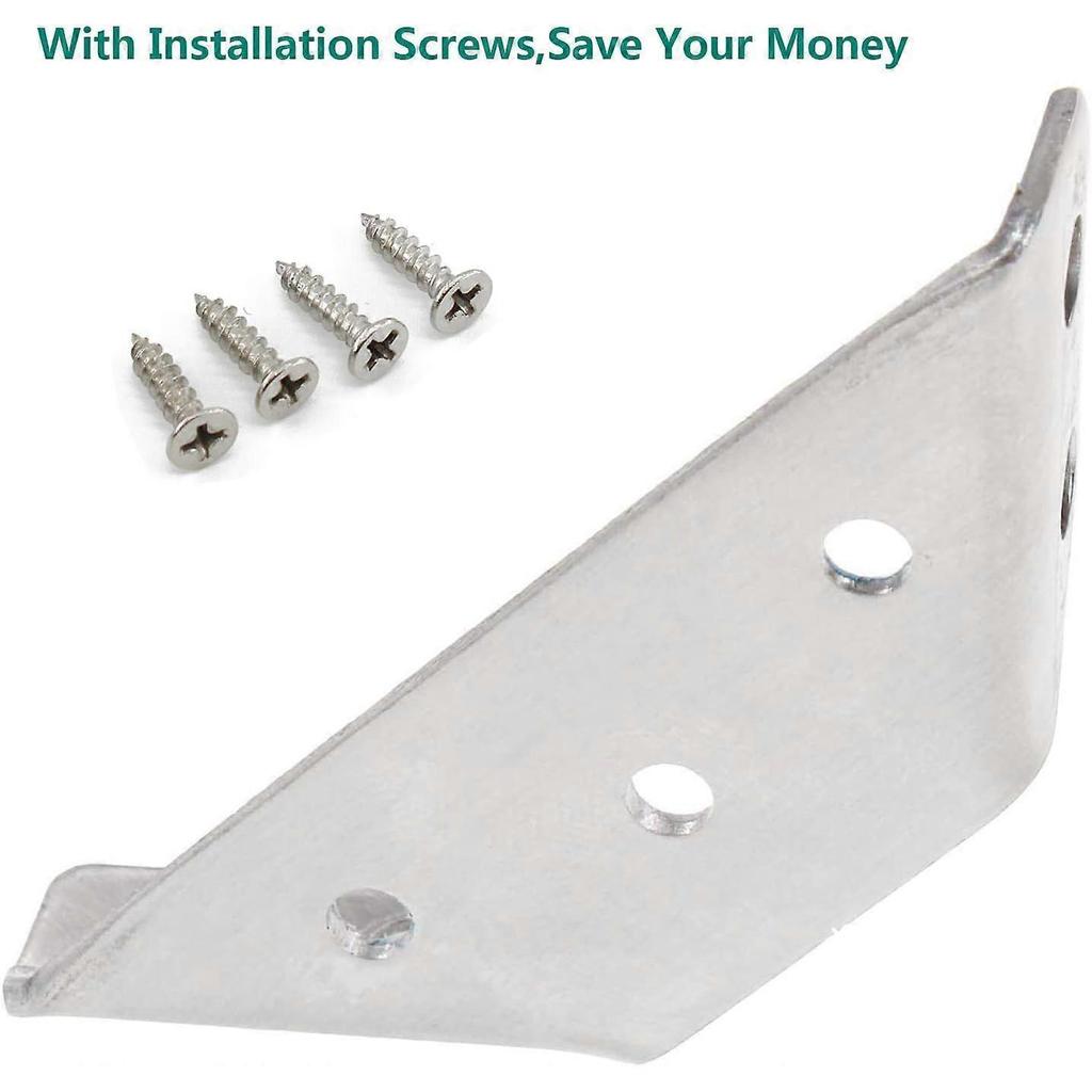 Stainless Steel Corner Bracket,Angle Code Corner Braces Multi-Angle Joint