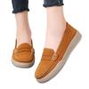 Women Faux Suede Casual Shoes Autumn New  Platform Shoes Woman Fashion Brand Designer Women Flat Soft Sole Non-slip Shoes