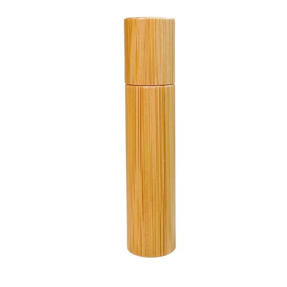 3/5/10ml Lip Oil Tubes Mini Spray Bottle Natural Bamboo Perfume Bottle  Perfume
