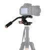 Andoer Q08S Aluminum Alloy 3-Way Damping Video Head Tripod Head with Pan Bar Handle