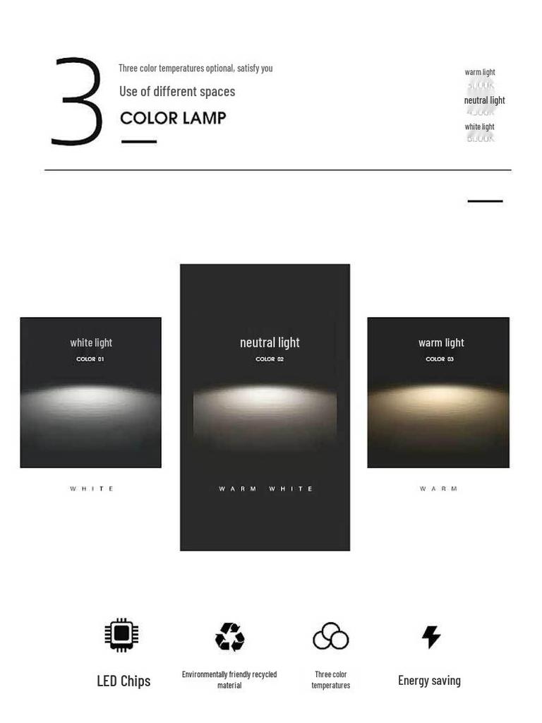 Office Exhibition Pendant LED Anti-Glare Surface-Mounted Spotlight for Living Room