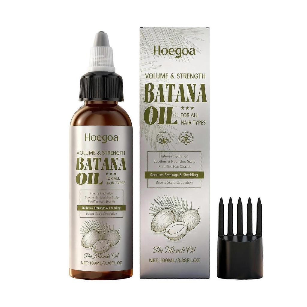 Hoegoa Batana Hair Care Oil Nourishing Scalp, Moisturizing, Strengthening, Smooth Hair Care Oil