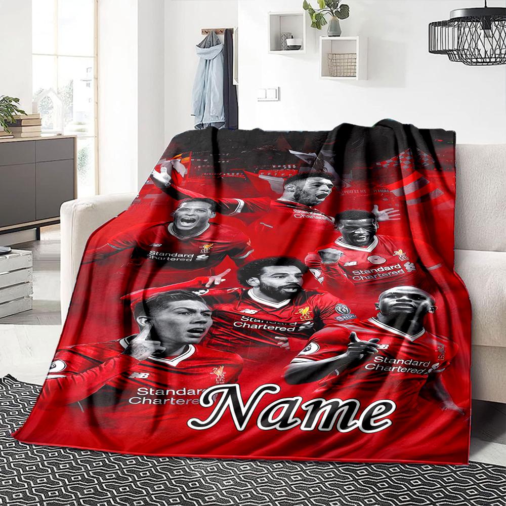Custom Name Rangers Fc Crest Union Jack Party Blanket For Couch Bed Plush Cozy Fuzzy Blanket Super Soft Warm Blankets For Fall And Winter 0916223