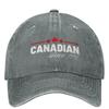 Canadian Since  Baseball Cap Canada Flag Couple Women Sunshade Trucker Hat Summer Fashion Tennis Skate Snapback Cap