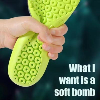 Спортивные стельки для мужчин и женщин с эффектом памяти, поддерживающая вставка для бега, сетчатая, дышащая, амортизирующая, стелька для обуви, ортопедические подушечки