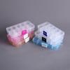 10 Compartments Detachable Transparent Compartment Plastic Storage Box