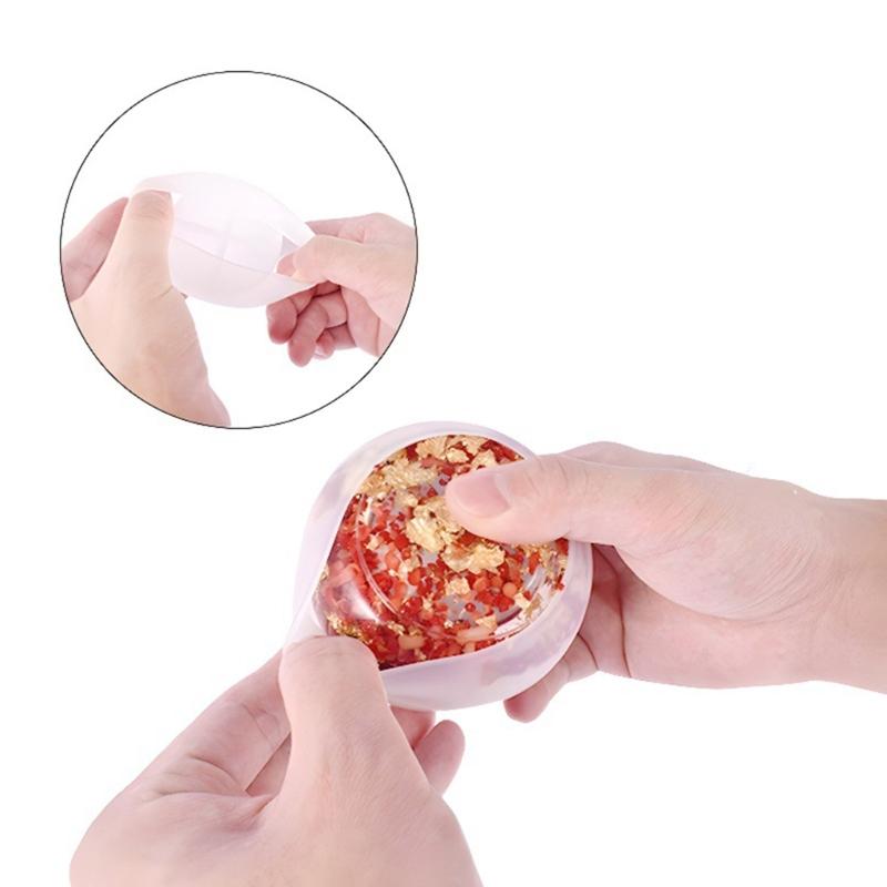 Jars Resin Molds Silicone Bathtub/Mushroom Epoxy Resin Casting Mold for Storage Box,Candy Jewelry Container,Home Decor