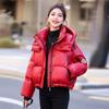 Fashion Parkas Jacket Women's Korean Autumn Winter Loose Hooded Thicken Warm Down Cotton Padded Short Coats Female Tops