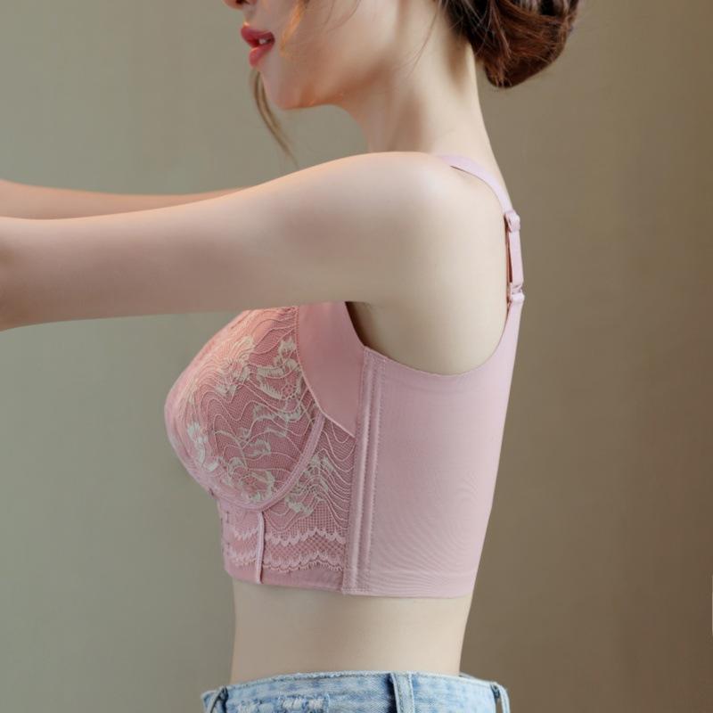 Нижнее белье большого размера для женщин, бюстгальтер с полной чашкой и тонким вырезом, регулируемый бюстгальтер с эффектом пуш-ап