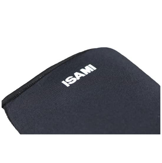 Isami Knee Cap Foot and Shin Support for Martial and MMA L-120 Guard, Arts, Karate, Kickboxing, (Free Size, Black)