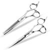 Sangelar 6 Inch Hair Cutting and Hairdressing Scissors,Premium Stainless Steel Shears with Smooth Razor & Sharp Edge Blades, for Salons (Free Bag)
