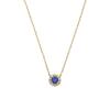 Necklace Sapphire K1 Yellow Gold AGVN611940SA [Vendome Aoyama] [Official]