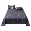 Three-Piece Winter Bed Set: 1.5m Washed Cotton Quilt, Pillowcase, Cover
