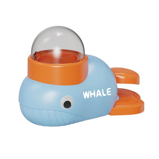 Dog Interactive Treat Dispensing Toy 2-in-1 Whale Design Food Puzzle Slow Feeder for Small Medium Dogs And Cats Mental Stimulation IQ Training