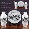 Jingdezhen Ceramic Horse Theme Decorative Vase