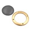 2 шт. 2 дюйма крышка динамика аудио декоративная круглая металлическая сетка решетка