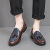Мода Новые Мужские Белые Черные Смешанные Кисточки Лакированная Кожа Повседневная Обувь Лоферы Мокасины Свадебные Выпускные Балетки Zapatillas Hombre