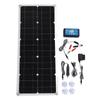 100W Monocrystalline Solar Panel Kit with Solar Charge Controller Energy Storage OBD Charging for Car Anti Loss